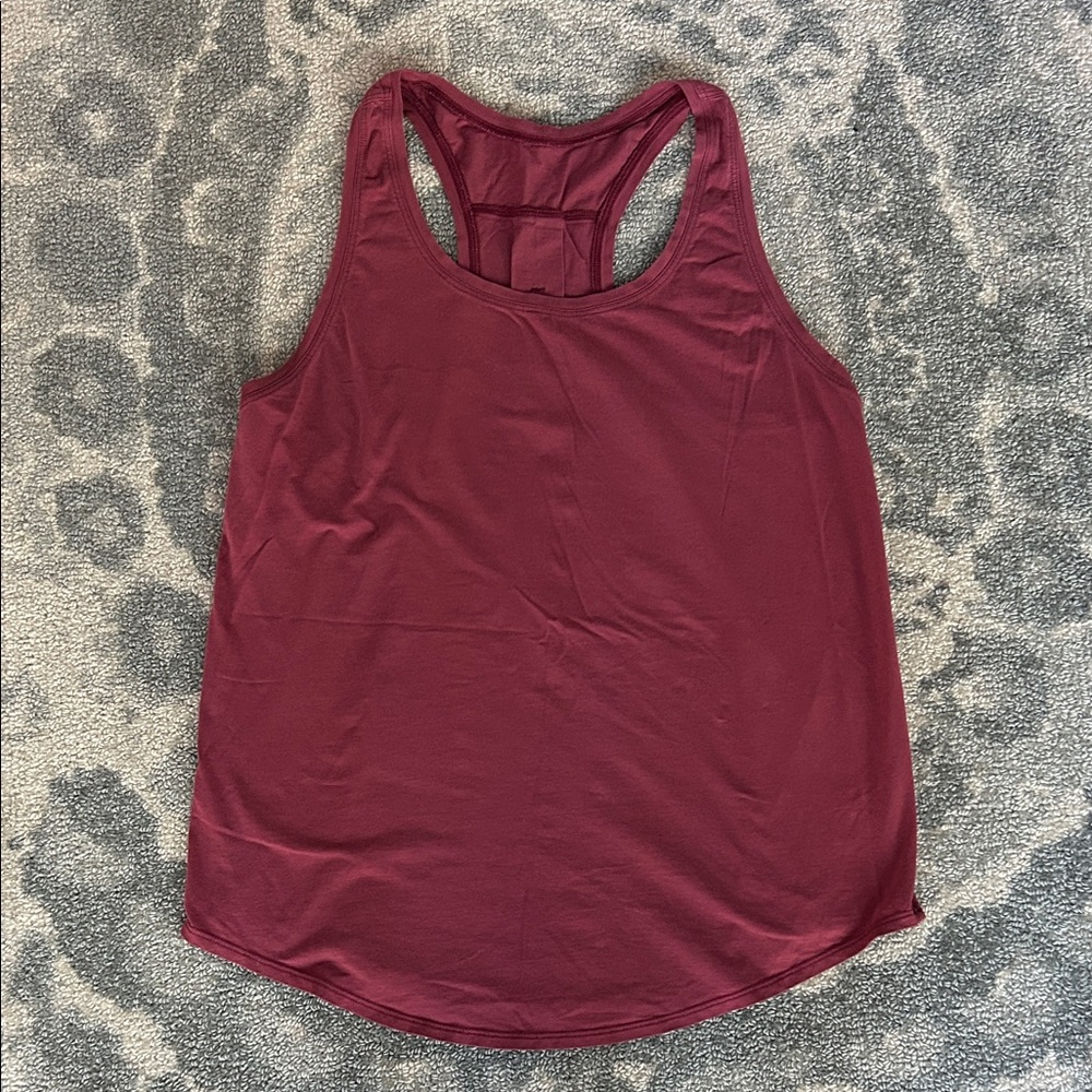 Lululemon Athletica Dark Red Tank Top